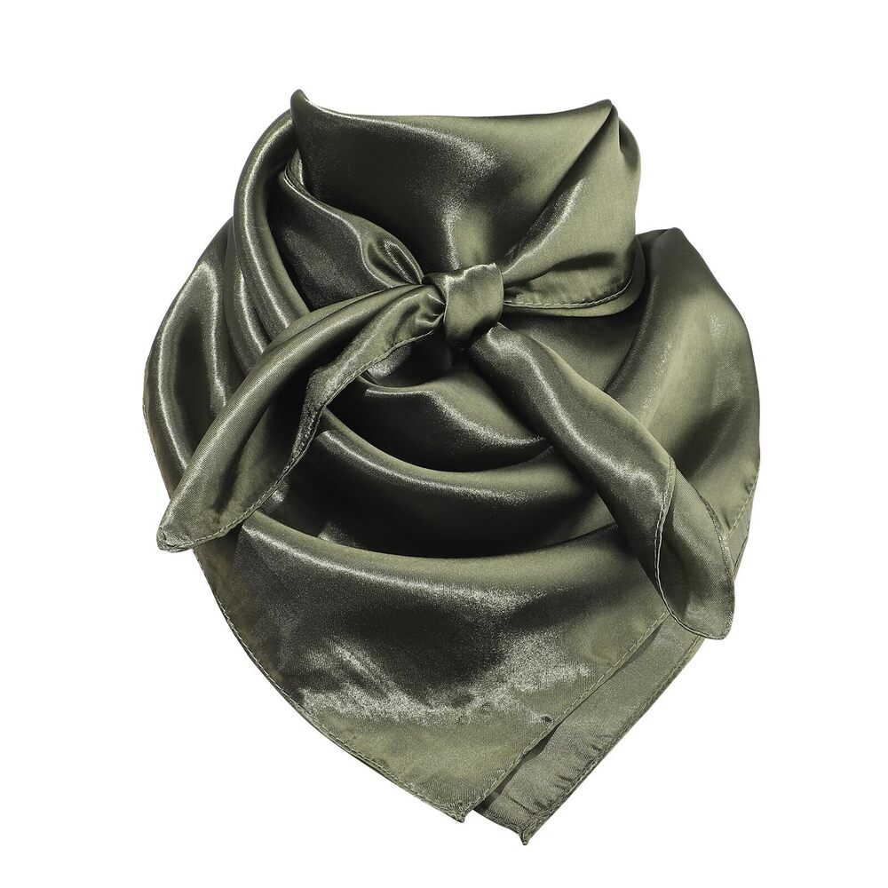 4035 35 Inch Solid Color Wild Rag, Pure Cowboy Bandanas Oversize Western
